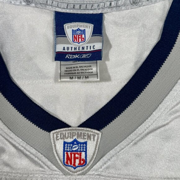 REEBOK NFL NEW ENGLAND WES WELKER #83 WHITE FOOTBALL JERSEY - Picture 6 of 8